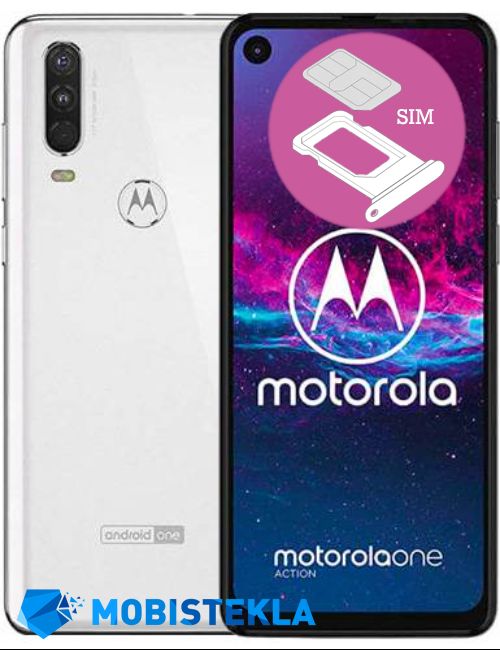 MOTOROLA Moto One Action - Vložek za SIM kartico