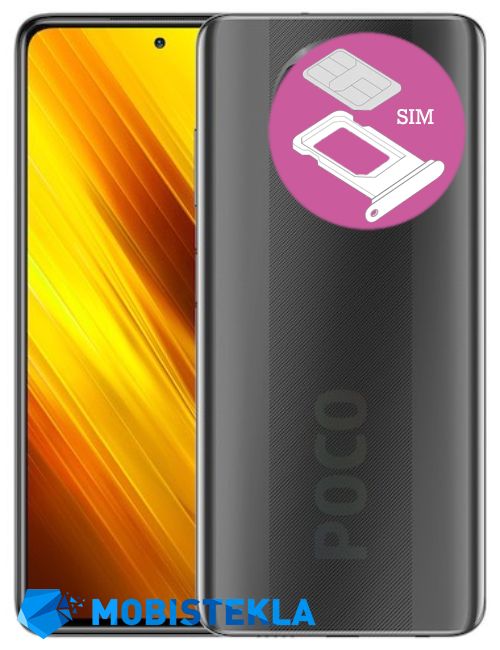XIAOMI Poco X3 NFC - Vložek za SIM kartico