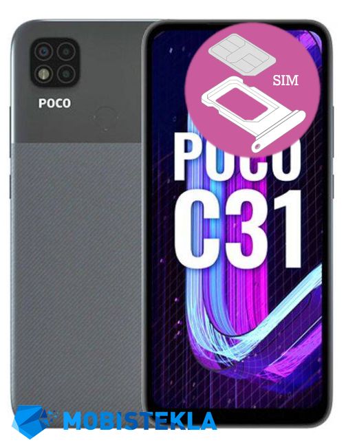XIAOMI Poco C31 - Vložek za SIM kartico