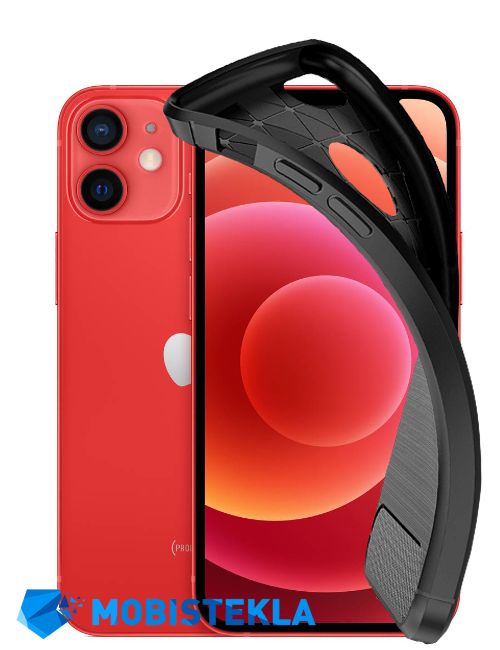 APPLE iPhone 12 Mini - Zaščitni ovitek - Carbon