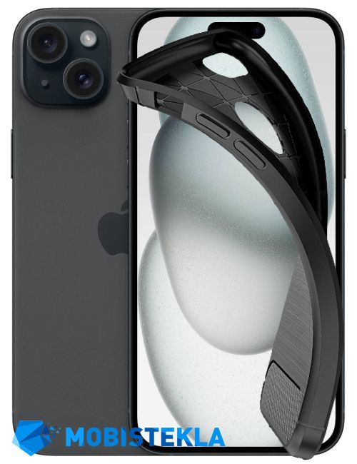 APPLE iPhone 15 Plus - Zaščitni ovitek - Carbon
