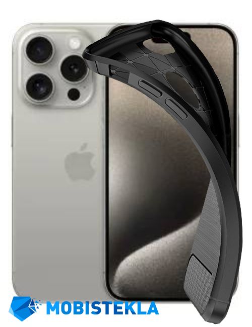 APPLE iPhone 15 Pro - Zaščitni ovitek - Carbon