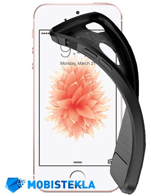 APPLE iPhone SE - Zaščitni ovitek - Carbon