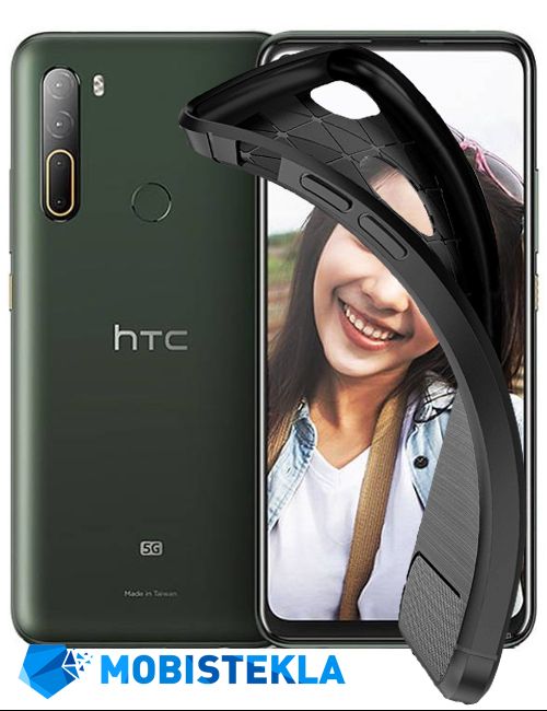 HTC U20 5G - Zaščitni ovitek - Carbon