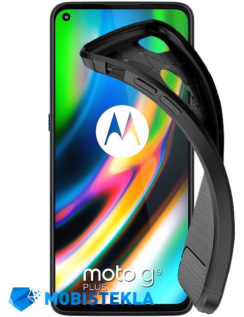 MOTOROLA Moto G9 Plus - Zaščitni ovitek - Carbon