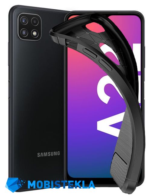 SAMSUNG Galaxy A22 5G - Zaščitni ovitek - Carbon