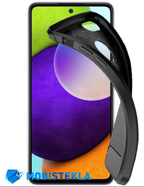 SAMSUNG Galaxy A52 - Zaščitni ovitek - Carbon