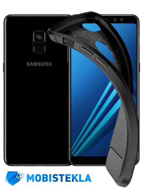 SAMSUNG Galaxy A8 2018 - Zaščitni ovitek - Carbon