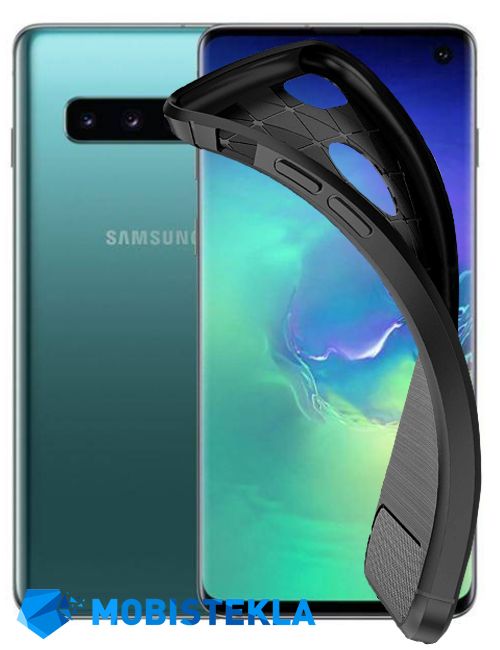 SAMSUNG Galaxy S10 Plus - Zaščitni ovitek - Carbon