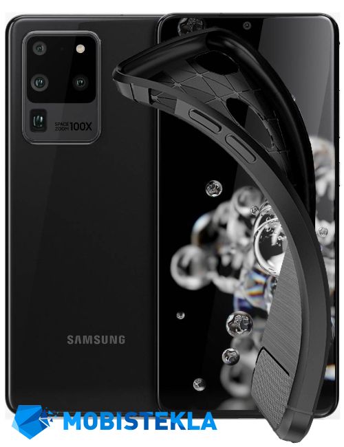 SAMSUNG Galaxy S20 Ultra 5G - Zaščitni ovitek - Carbon