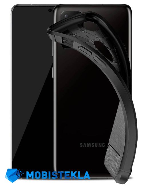 SAMSUNG Galaxy S20 - Zaščitni ovitek - Carbon