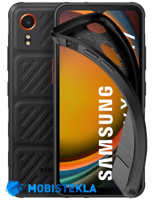 SAMSUNG Galaxy Xcover7 - Zaščitni ovitek - Carbon