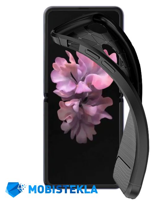 SAMSUNG Galaxy Z Flip - Zaščitni ovitek - Carbon