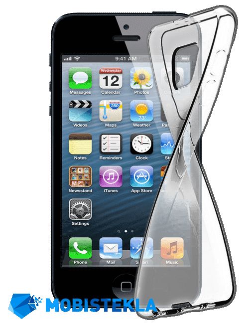 APPLE iPhone 5 - Zaščitni ovitek - Prozoren