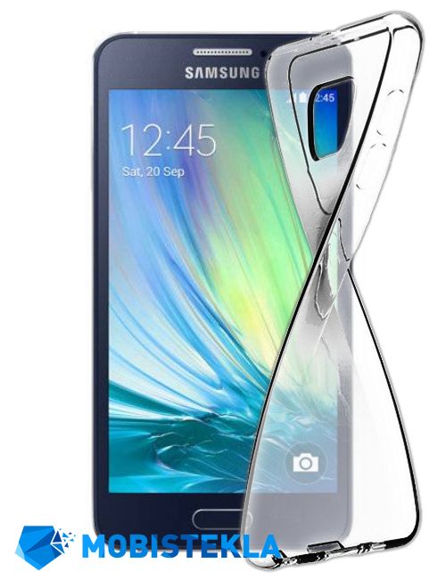 SAMSUNG Galaxy A3 - Zaščitni ovitek - Prozoren