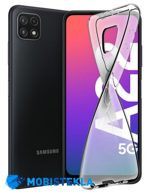 SAMSUNG Galaxy A22 5G - Zaščitni ovitek - Prozoren