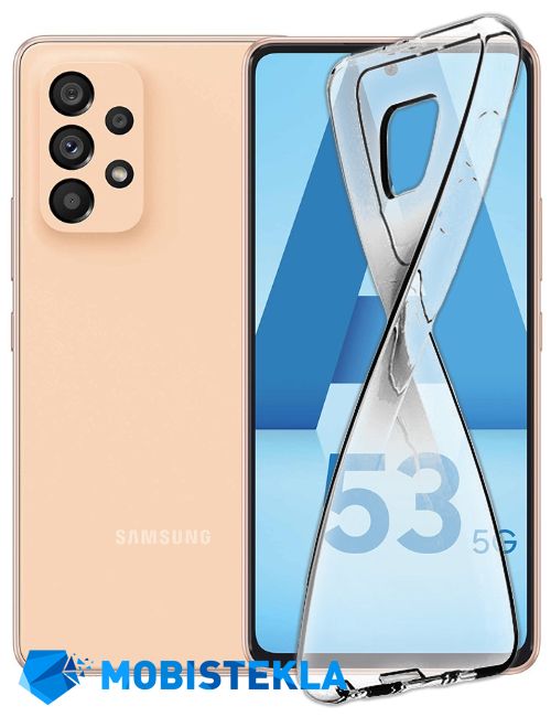 SAMSUNG Galaxy A53 5G - Zaščitni ovitek - Prozoren