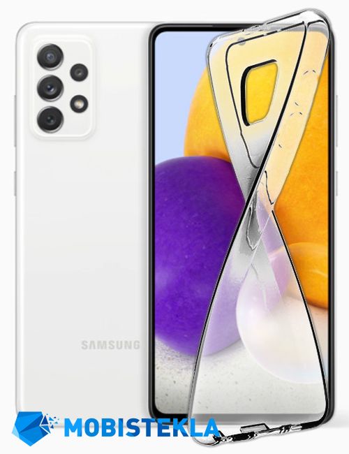 SAMSUNG Galaxy A72 - Zaščitni ovitek - Prozoren