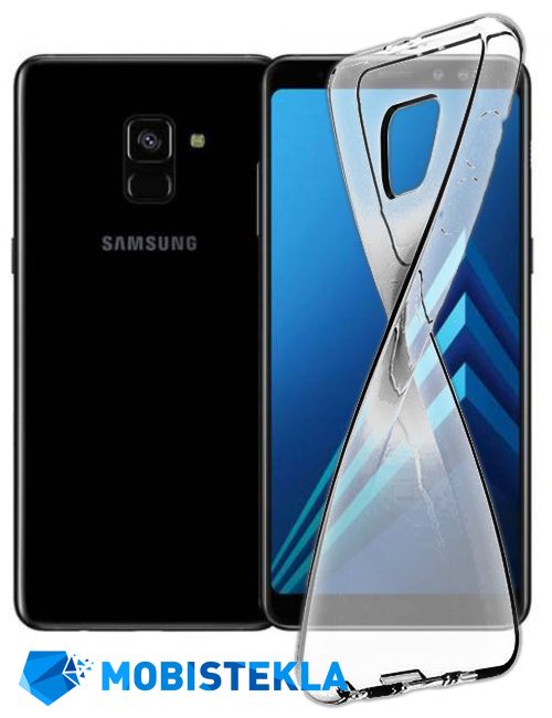 SAMSUNG Galaxy A8 2018 - Zaščitni ovitek - Prozoren