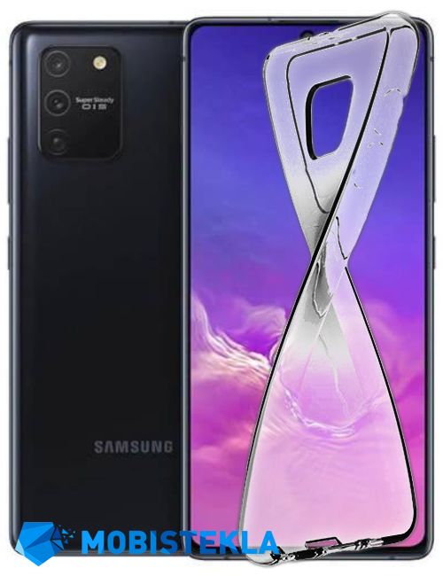 SAMSUNG Galaxy S10 Lite - Zaščitni ovitek - Prozoren