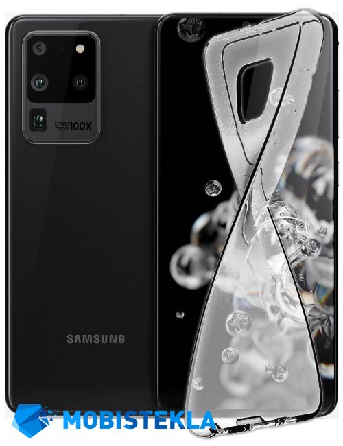 SAMSUNG Galaxy S20 Ultra 5G - Zaščitni ovitek - Prozoren
