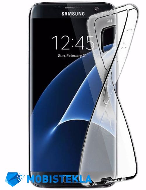SAMSUNG Galaxy S7 Edge - Zaščitni ovitek - Prozoren
