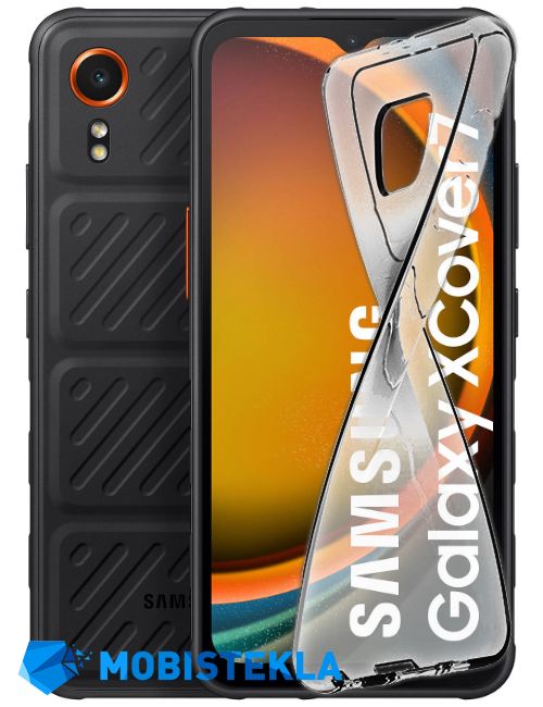 SAMSUNG Galaxy Xcover7 - Zaščitni ovitek - Prozoren