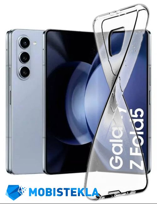 SAMSUNG Galaxy Z Fold5 - Zaščitni ovitek - Prozoren