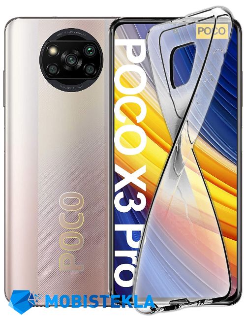 XIAOMI Pocophone X3 Pro - Zaščitni ovitek - Prozoren