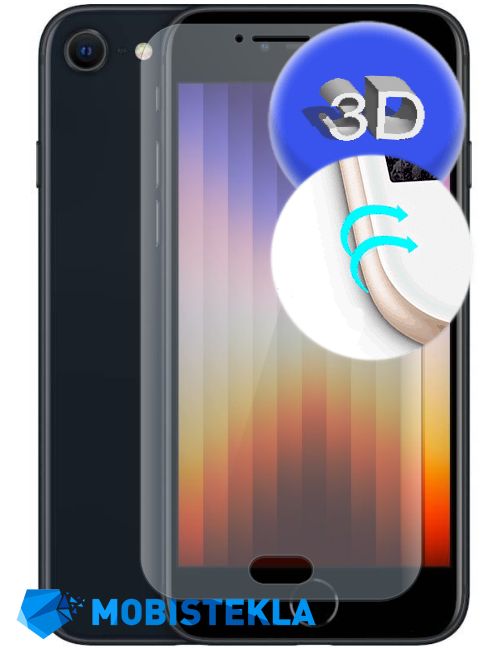 APPLE iPhone SE 2022 - Zaščitno steklo 3D