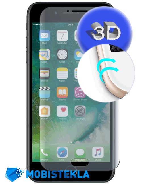 APPLE iPhone 6s Plus - Zaščitno steklo 3D