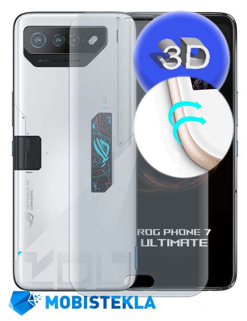 ASUS ROG Phone 7 - Zaščitno steklo 3D