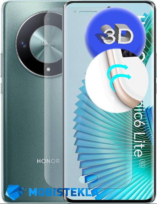 HONOR Magic6 Lite - Zaščitno steklo 3D