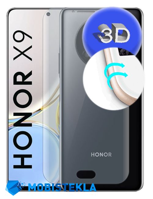 HONOR X9 - Zaščitno steklo 3D