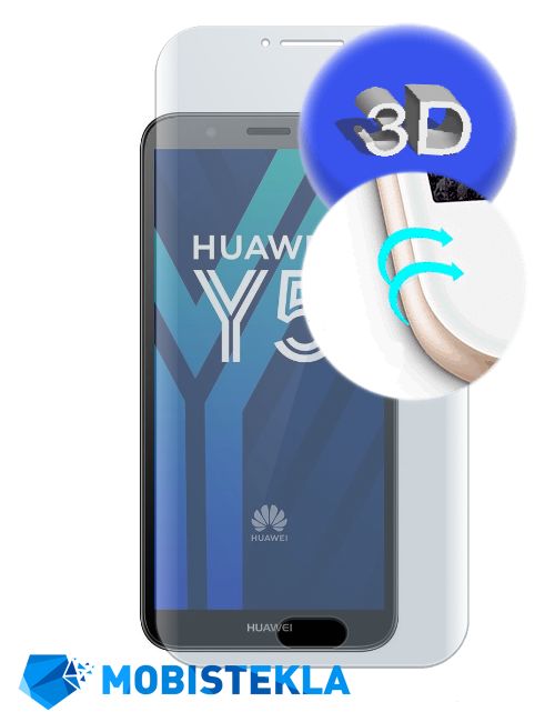 HUAWEI Y5 Prime 2018 - Zaščitno steklo 3D