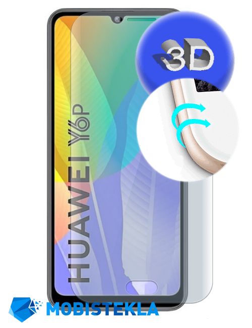 HUAWEI Y6p - Zaščitno steklo 3D