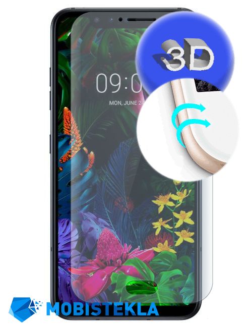 LG G8S ThinQ - Zaščitno steklo 3D