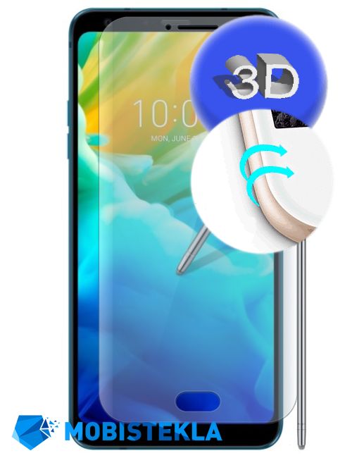 LG Q Stylus Alpha - Zaščitno steklo 3D