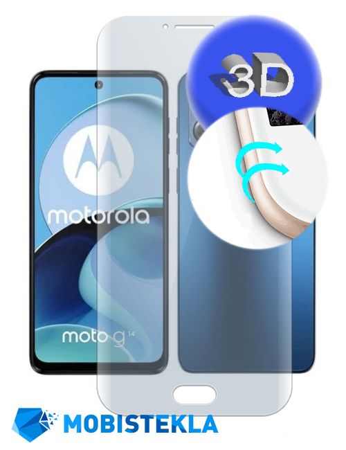 MOTOROLA Moto G14 - Zaščitno steklo 3D