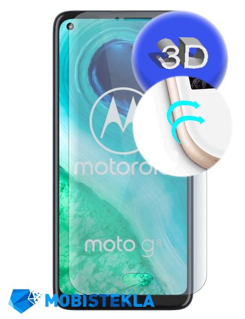 MOTOROLA Moto G8 - Zaščitno steklo 3D