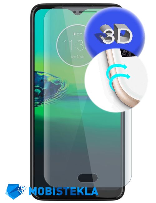MOTOROLA Moto G8 Play - Zaščitno steklo 3D
