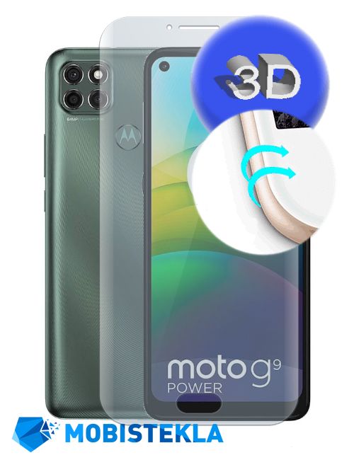 MOTOROLA Moto G9 Power - Zaščitno steklo 3D