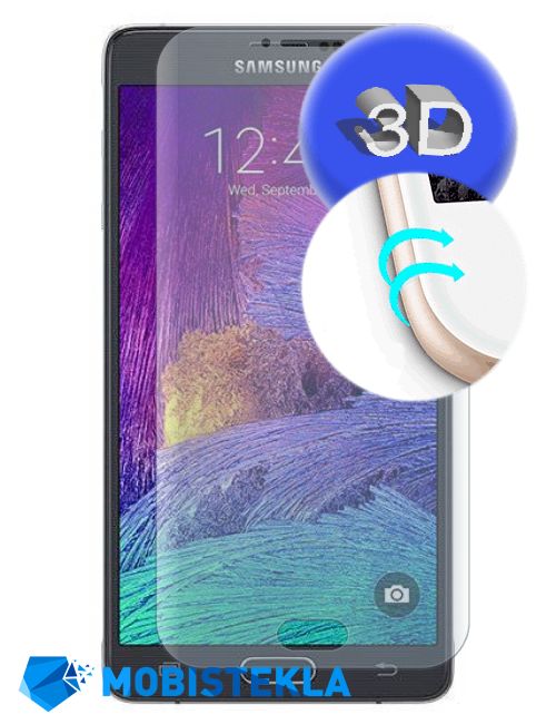 SAMSUNG Galaxy Note 4 - Zaščitno steklo 3D