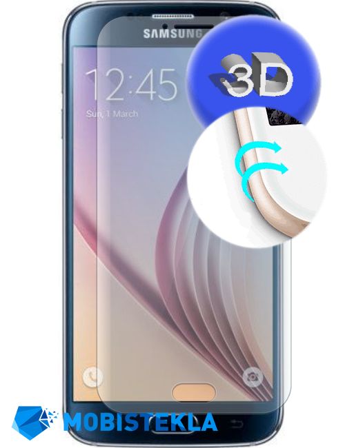 SAMSUNG Galaxy S6 - Zaščitno steklo 3D