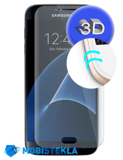 SAMSUNG Galaxy S7 - Zaščitno steklo 3D