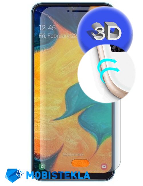 SAMSUNG Galaxy A30s - Zaščitno steklo 3D