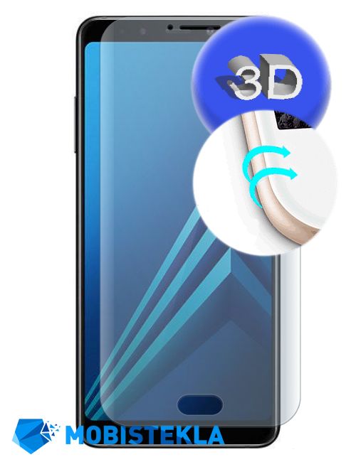 SAMSUNG Galaxy A5 2018 - Zaščitno steklo 3D