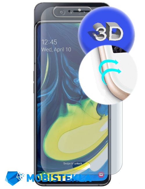 SAMSUNG Galaxy A80 - Zaščitno steklo 3D