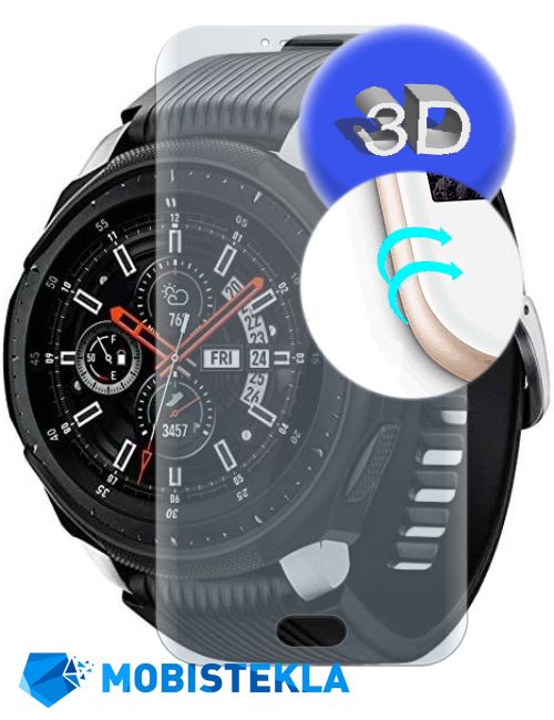 SAMSUNG Galaxy Watch - Zaščitno steklo 3D