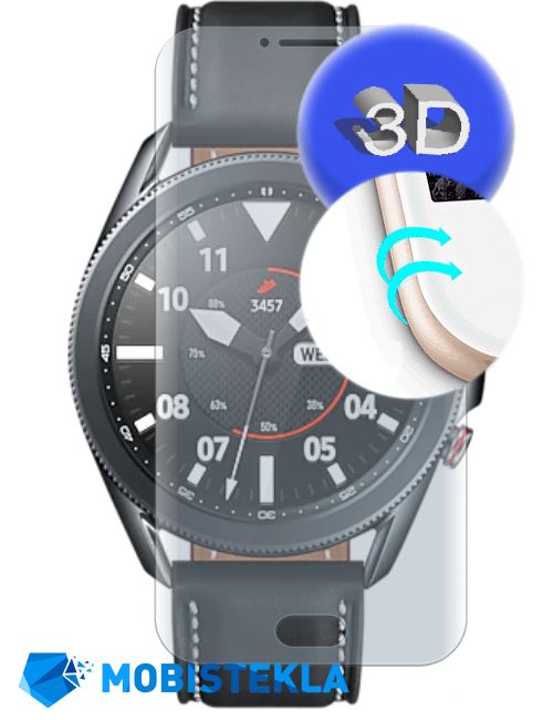 SAMSUNG Galaxy Watch 3 45mm - Zaščitno steklo 3D